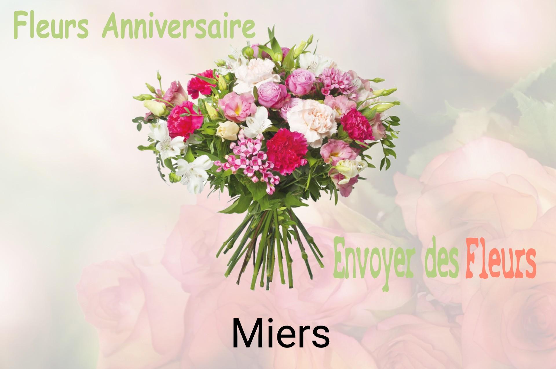 Bouquet de fleurs d’anniversaire livré à Miers